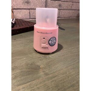 Hamilton Beach Portable Blender With Blade Guard & Measuring Cup 3 Oz Pink USB R